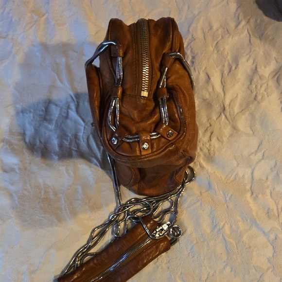 Alexander Wang Brown Leather Messenger Bag - Picture 4 of 7